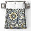 Abstract Floral Pattern Quilted Bedspread All Sizes-126079578