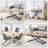 Modern Minimalist Multifunctional Lifting Table-846416439