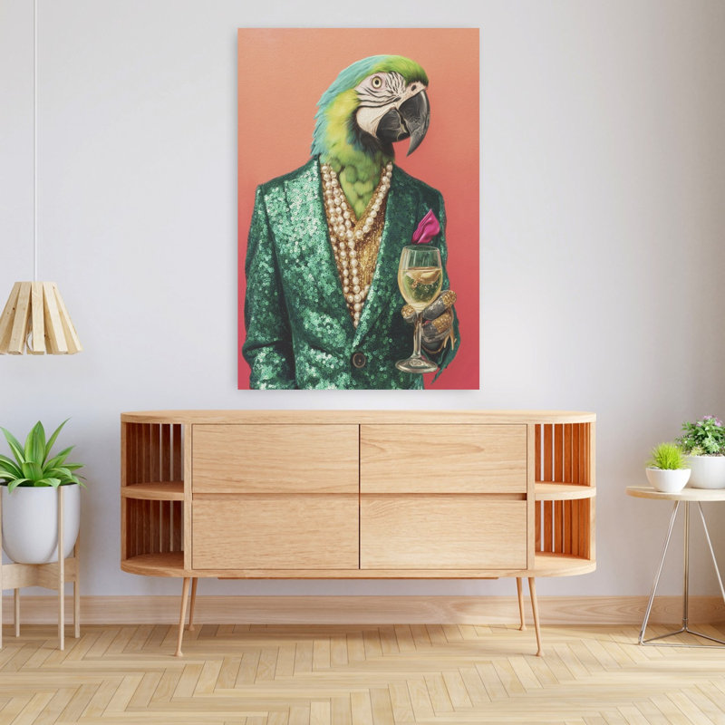 Art contemporain, art contemporain surréel, H 48 po x l 32 po
