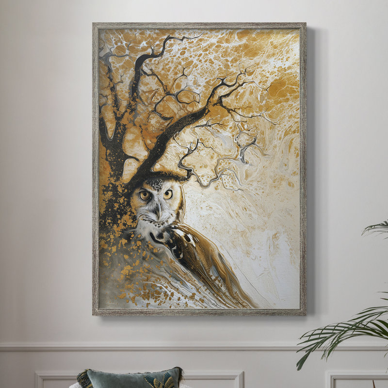 ANIMALS Series Lxxxviii, reproduction encadrée - bois massif, H 30 po x l 24 po