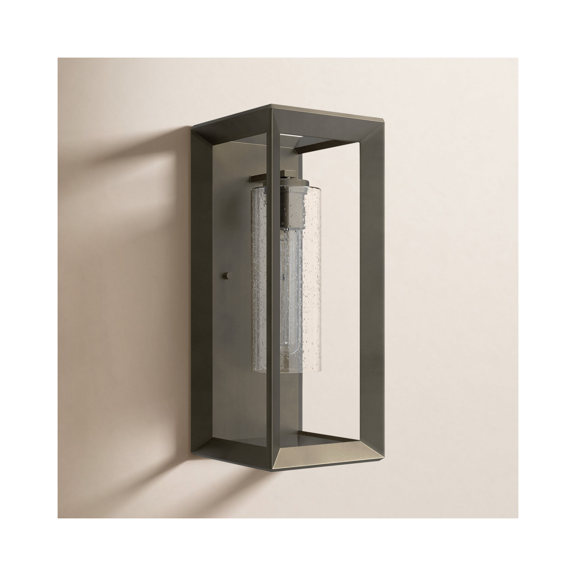 Vanderhoff Single Light Outdoor Wall Light, 16.25" H x 6.75" W x 7" D