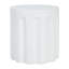 Lizz Outdoor Cylindrical MGO Concrete Side Table