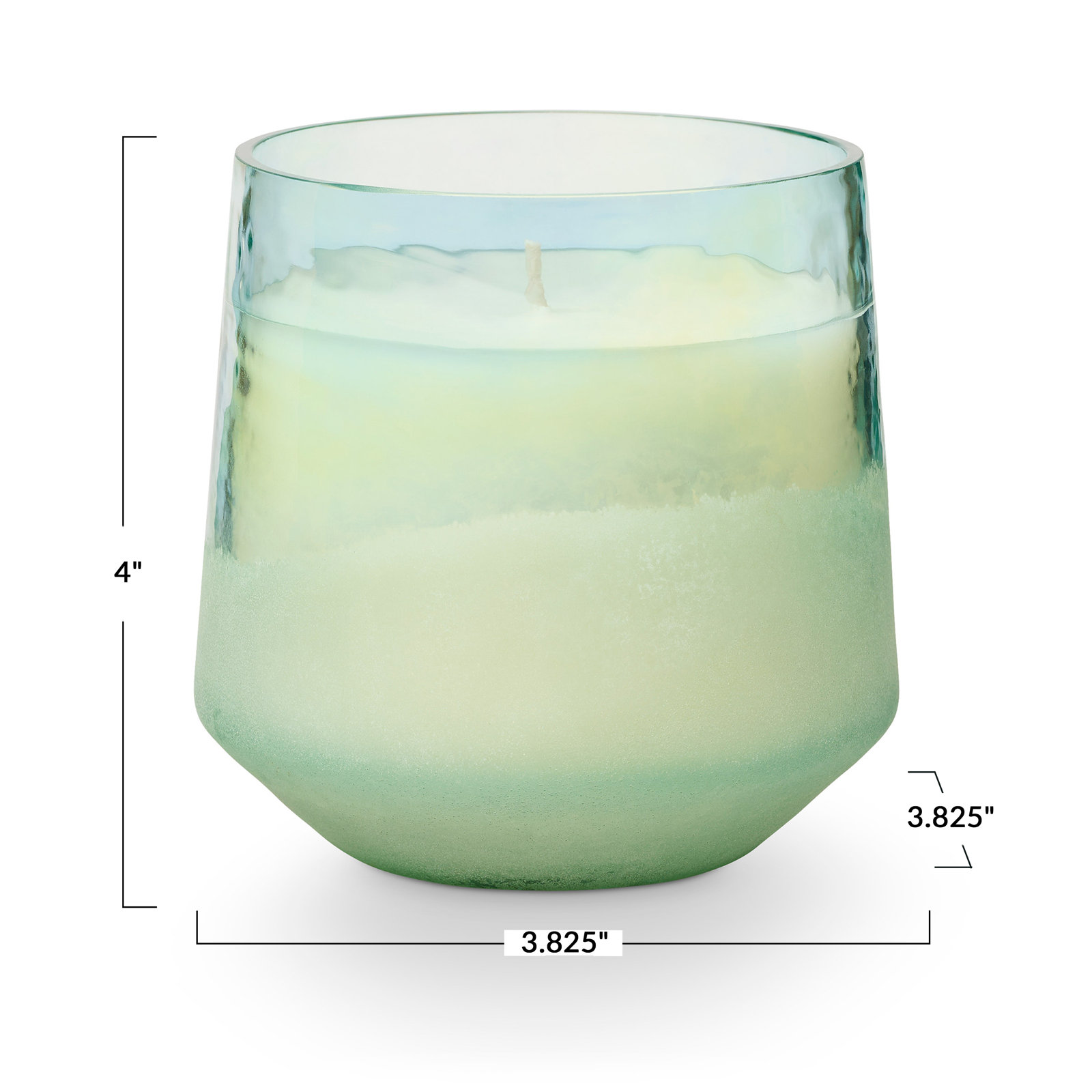 Imane Fresh Sea Salt Scented Jar Candle, Baltic Glass
