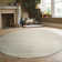 Davide 1228 Transitional Striated Beige Area Rug
