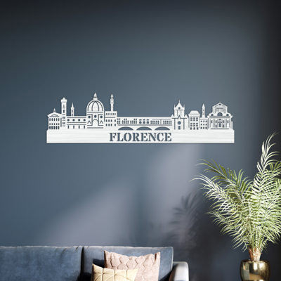 Handmade Cities & Countries Wall Decor on Solid Wood