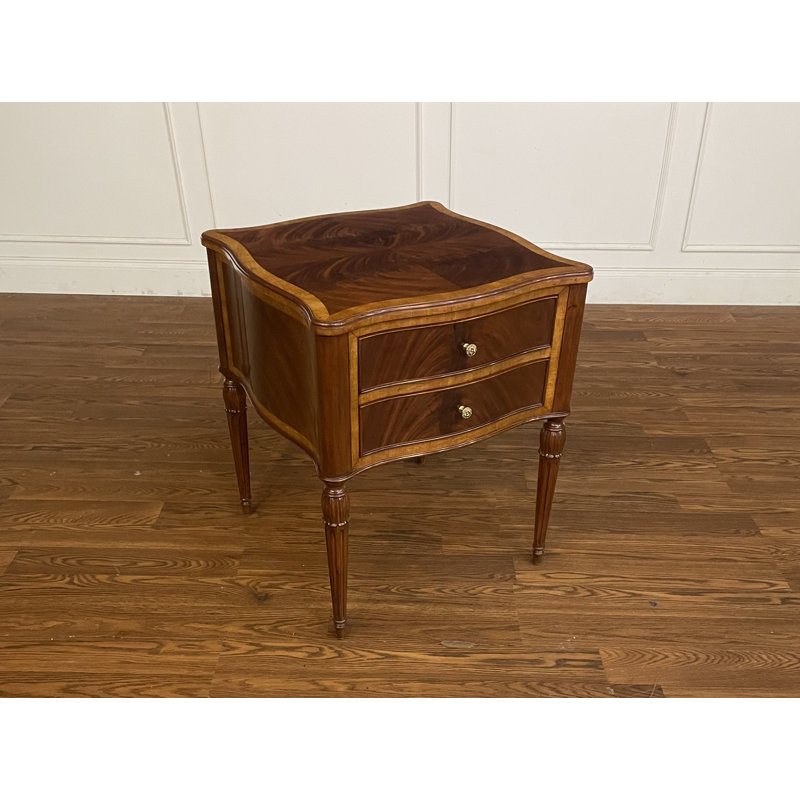 Serpentine End Table
