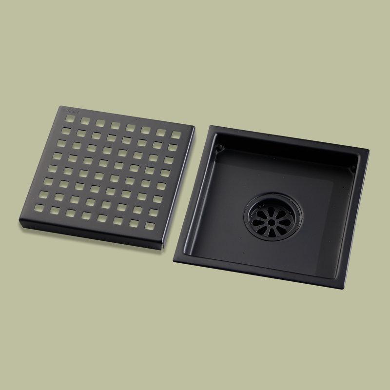 6'' W Grid, Matte Black