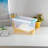 Sterilite Plastic Medium Clip Storage Box Container with Latching Lid