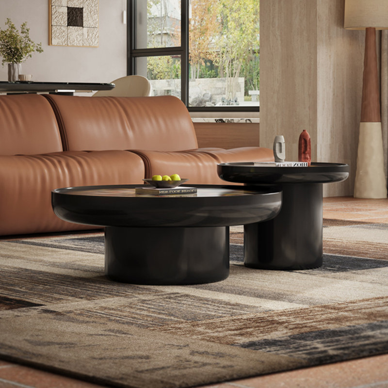 Table basse ronde de style italien
