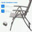 Patio Folding Chairs Set of 2 with headrest