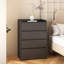 Commode 4 tiroirs, commode sans poignée, commode-1854398298