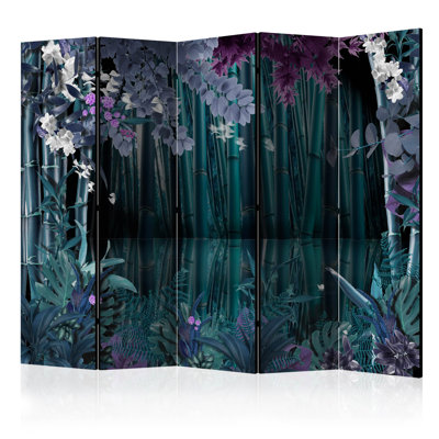 225cm W x 172cm H 5 - Panel  One Sided Room Divider Folding Room Divider