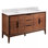 60" Aliso Double Bathroom Vanity Set with Rectangular Undermount Sinks