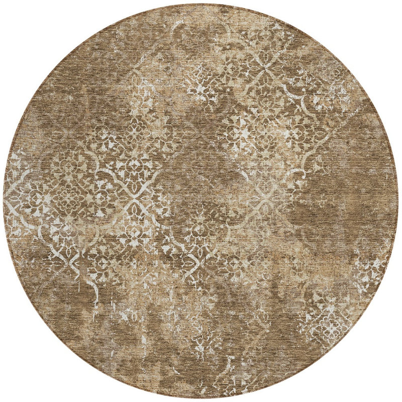 Tapis rond 8 po