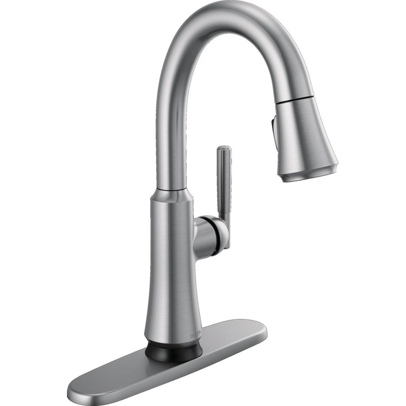 Touch2O Bar / Prep Faucet with Touchless Technology, Arctic Stainless