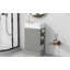 Meuble-lavabo de salle de bain avec lavabo, meuble-lavabo avec tablette, orientation gauche ou droite-125538908