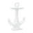 Wedemeyer Stoneware Ceramic Anchor Figurine - Stylish Nautical-Themed Decorative Object with Sleek Modern Design-1590562560-1512727799