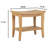 20" W Solid Teak Shower Bench with Storage Shelf, 500lbs Waterproof Spa Stool-706539885