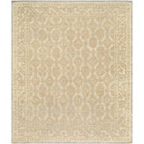 Wyoming Hand Knotted Wool Oriental Area Rug in Beige