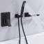 Robinet de baignoire mural en laiton massif 10-2 / 5 "avec douche à main-62884383
