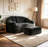 Oversized Loveseat Sofa For Adults,Stuffed Accent Bean Bag Perfect,Compressed Packing-1281564566