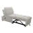75" Modern Convertible Sleeper Sofa Bed with Adjustable Backrest