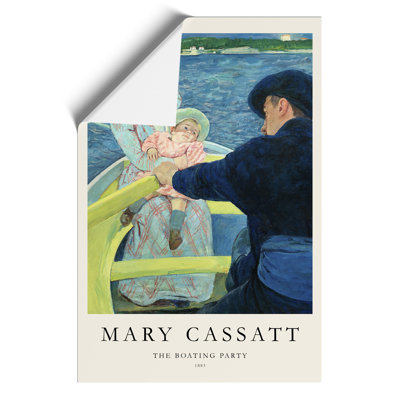 The Boating Party by Mary Cassatt - No Frame Print