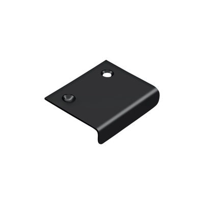 Tiroir Deltana DCM215U19, armoire, poignée miroir, 2 po x 1-1 / 2 po, peinture noire