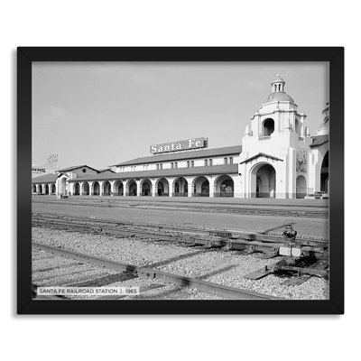 " Santa Fe Railroad Station 1965 "