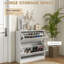 16 Pair Flip Down Shoe Storage