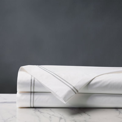 Enzo 100% Cotton Percale Flat Sheet