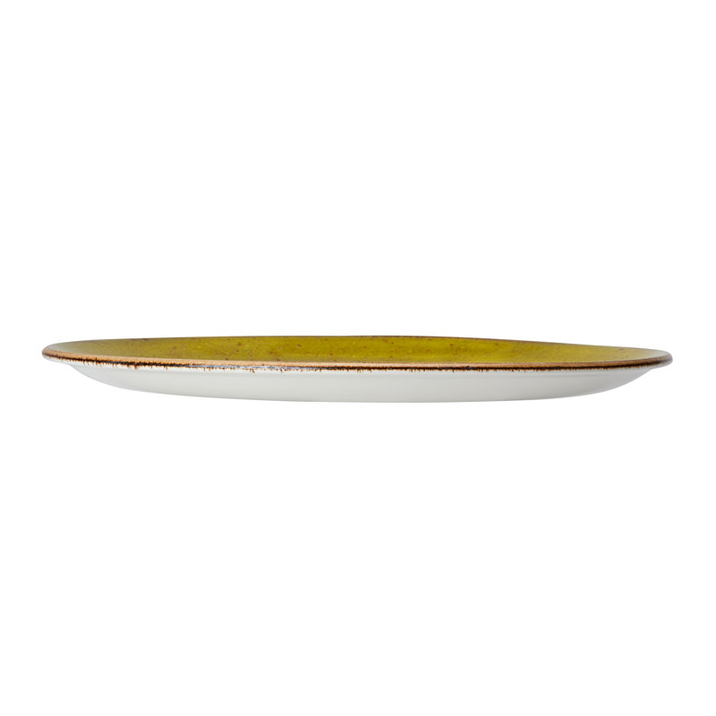 Assiette en forme de pomme craquelée, Pomme