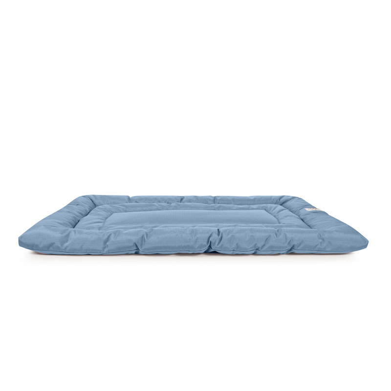 Coussin confortable Brutus Tough Resistant, Bleu, Très grand (l 48 po x P 30 po x H 2 po)