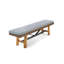 Truss Outdoor Teak Dining Bench