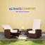 Fauteuil inclinable et pivotant Comfy (avec chaise de patio seulement)-150950131