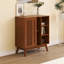 Buffet moderne en rotin avec tablettes réglables-1907321743