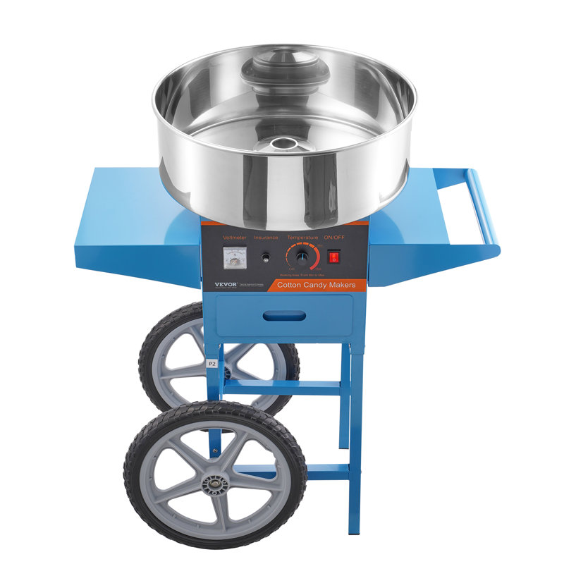 VEVOR Cotton Candy Machine, Blue/Black