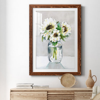 Tournesol II - Cadre photo, reproduction d'art sur papier
