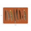 Ensemble de table rectangulaire orange en plumes de faisan-754043032