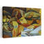 Abstract Figures Embrace Abstract Geometric Modern Portrait Wall Art Print 1 Piece Wrapped Canvas Wall Art-1000130544