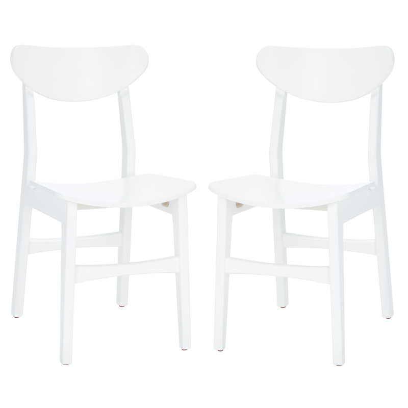 Chaise d'appoint Jakob, Blanc, Non-Colour, Non-Upholstered