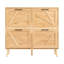 Armoire à chaussures 41,7 po en bois de grange-1239036886