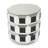 Facet Noir Mirrored End Table