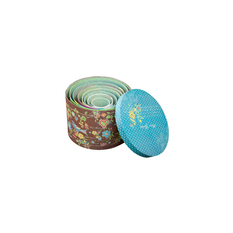 Vintage 8-Piece Tin Set