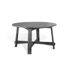 Eyon 4 - Person Mahogany Solid Wood Solid Wood Top Trestle Dining Set