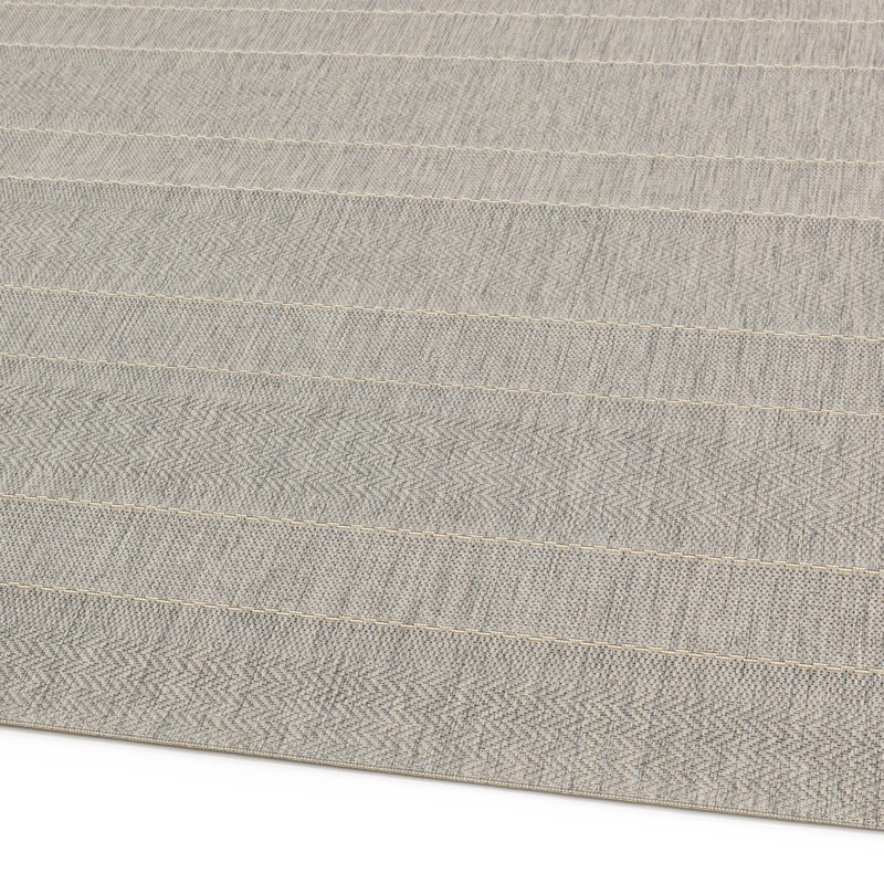 Aaima Striped Indoor / Outdoor Area Rug, Rectangle 160 x 230cm