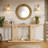 70.9" Extra Long Console Table with Arcylic Base