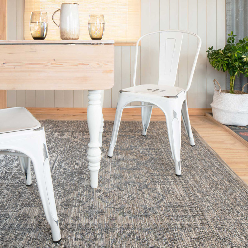 Antwine Moroccan Hand Woven Indoor / Outdoor Area Rug, Rectangle 120 x 170cm