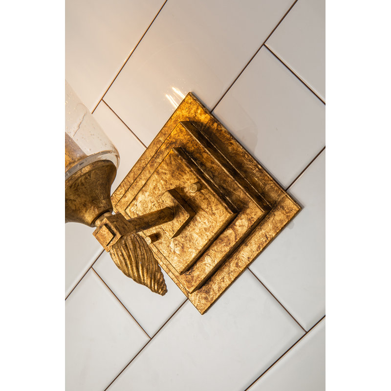 Vetiver 1 Light Wall Sconce Gold, Gold