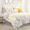 Lush Decor Aprile Floral Reversible Comforter Set
